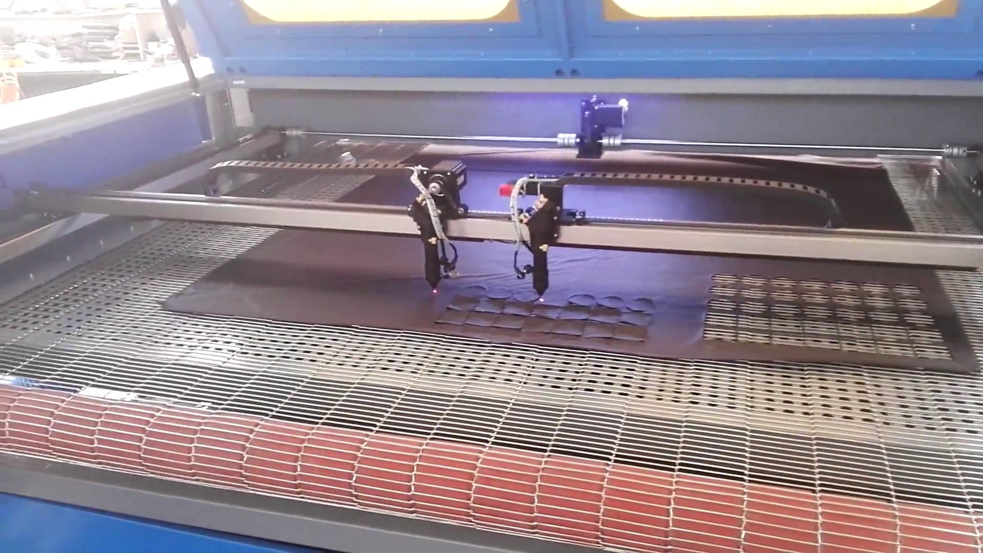 SH-G1610雙頭下料機(jī)皮革切割視頻