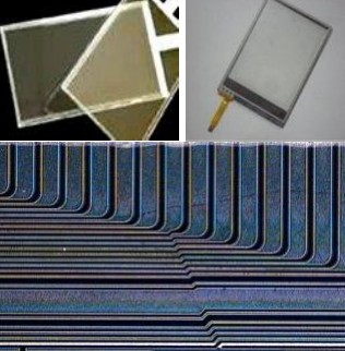 ITO薄膜、銀漿蝕刻劃線